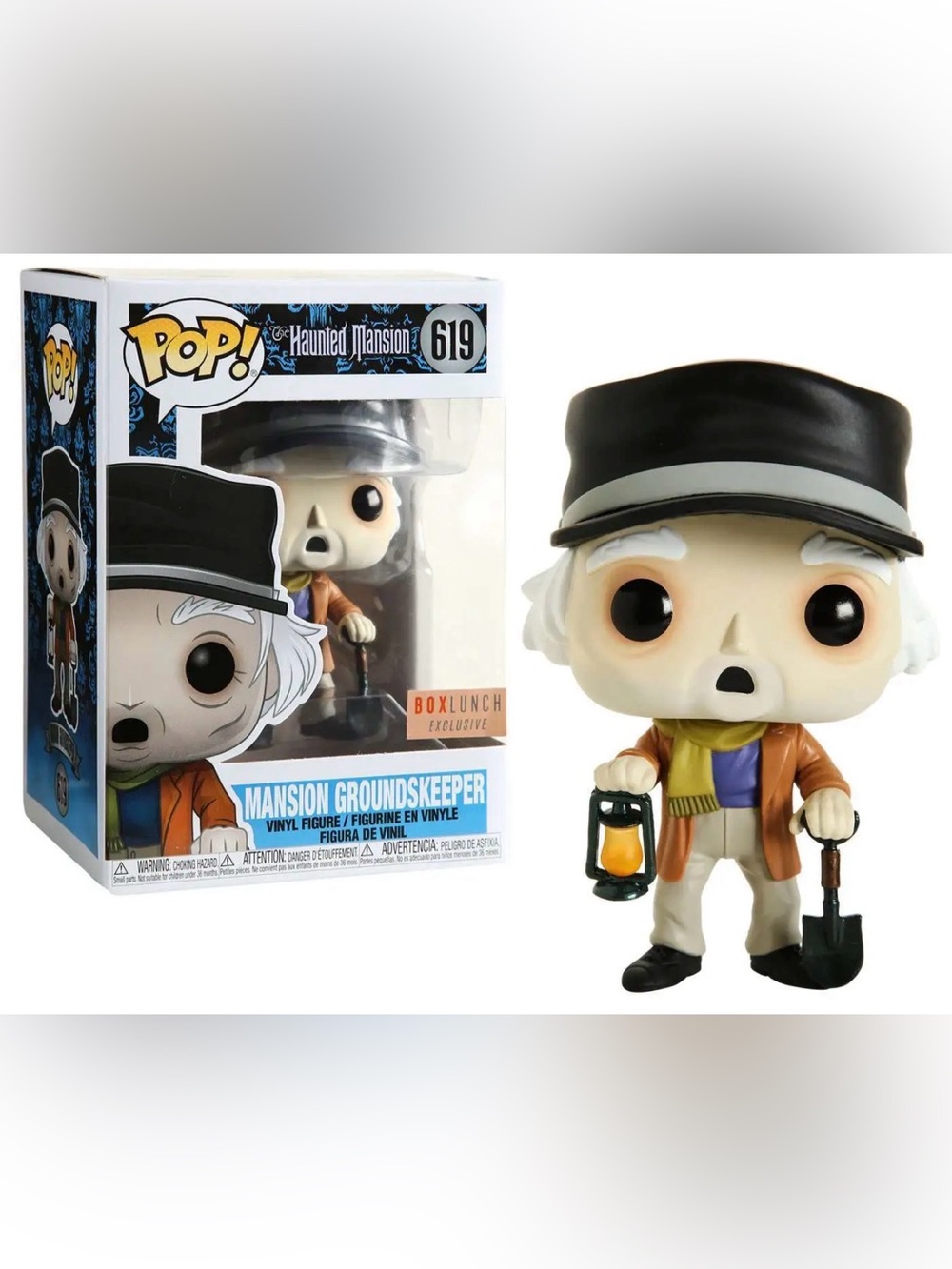 NEW Funko Pop! Haunted Mansion Groundskeeper VAULT #619